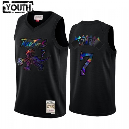Camiseta Niños NBA Toronto Raptors Kyle Lowry 7 Iridescent HWC Collection Swingman